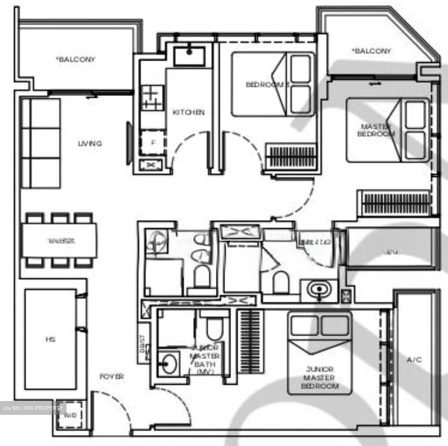 Mori (D14), Apartment #614177231